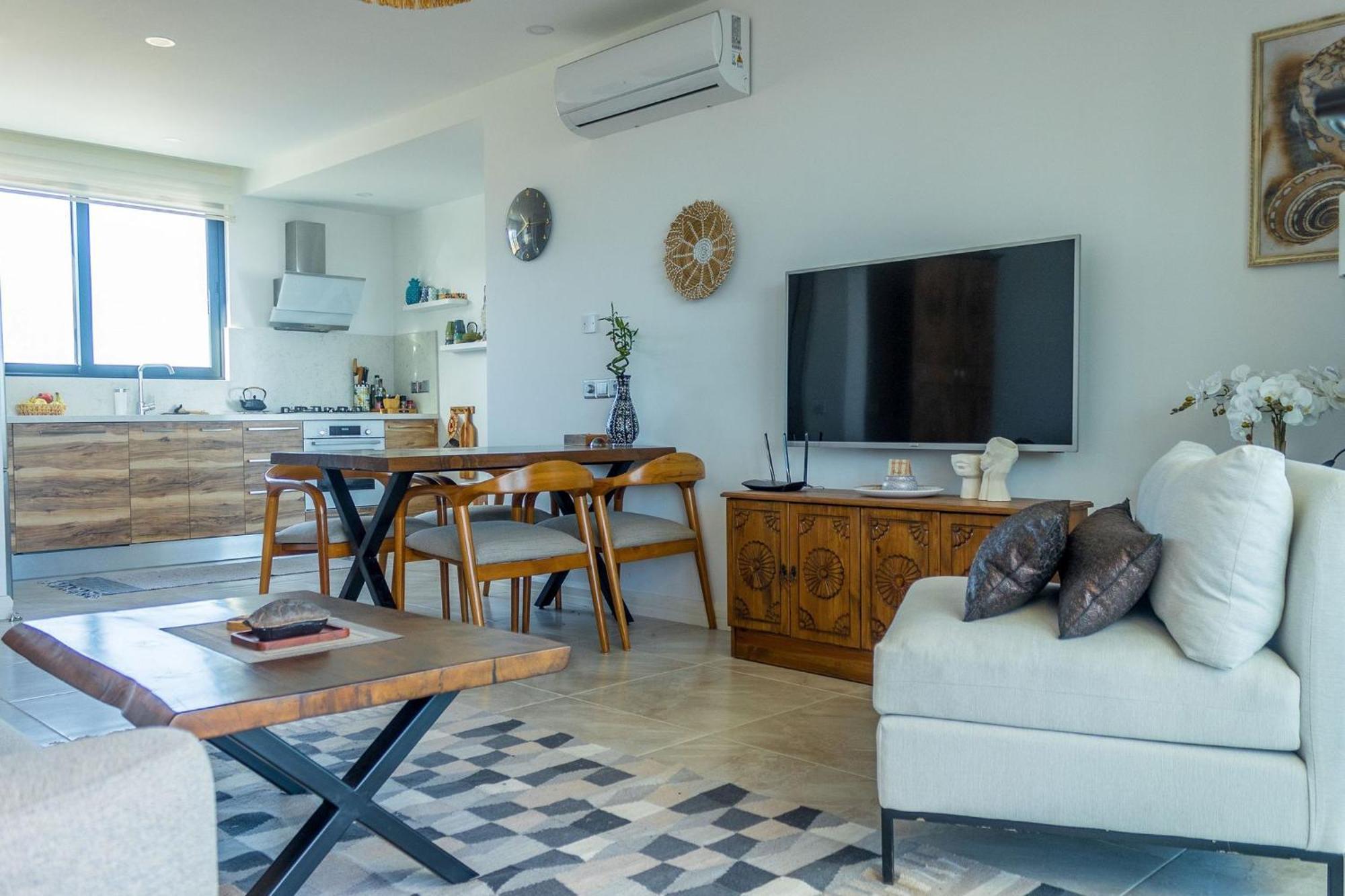 Luxurious Seafront Penthouse Apartman Kerínia Kültér fotó